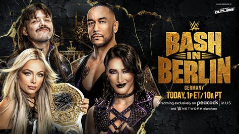 WWE Bash in Berlin 2024: Rhea Ripley and Damian Priest vs Liv .